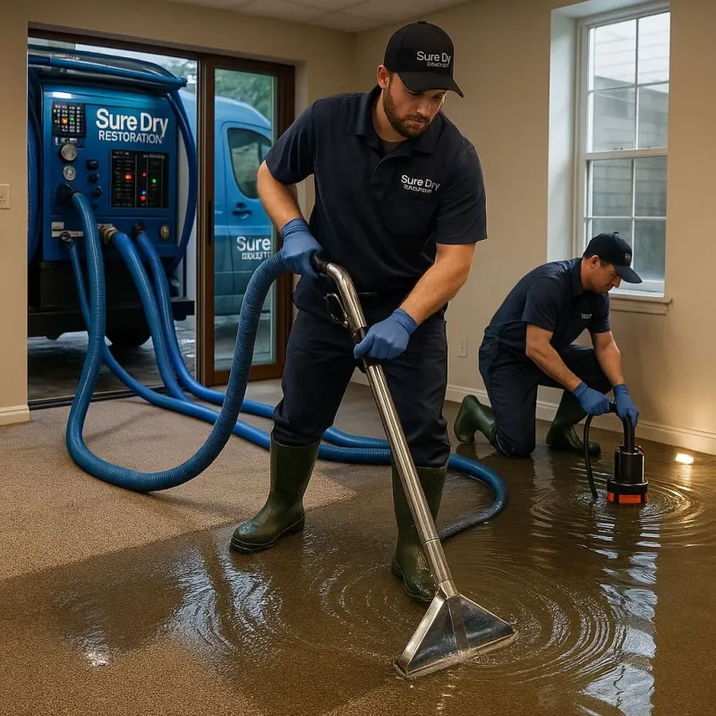 Water Extraction and Removal process in Spring Valley, TX